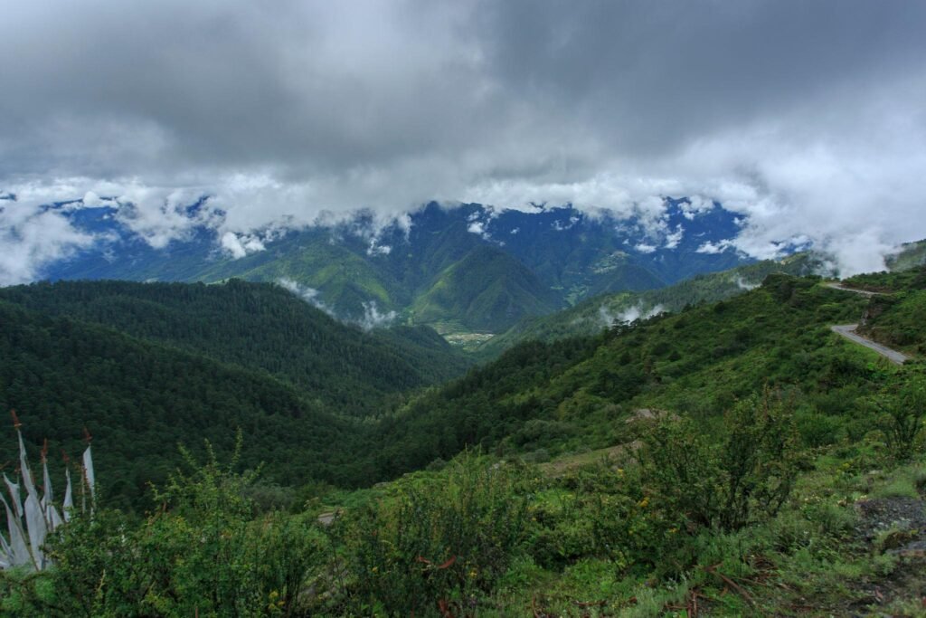 Beautiful glacial valley famous for black-necked cranes, peaceful nature, and scenic Himalayan surroundings.