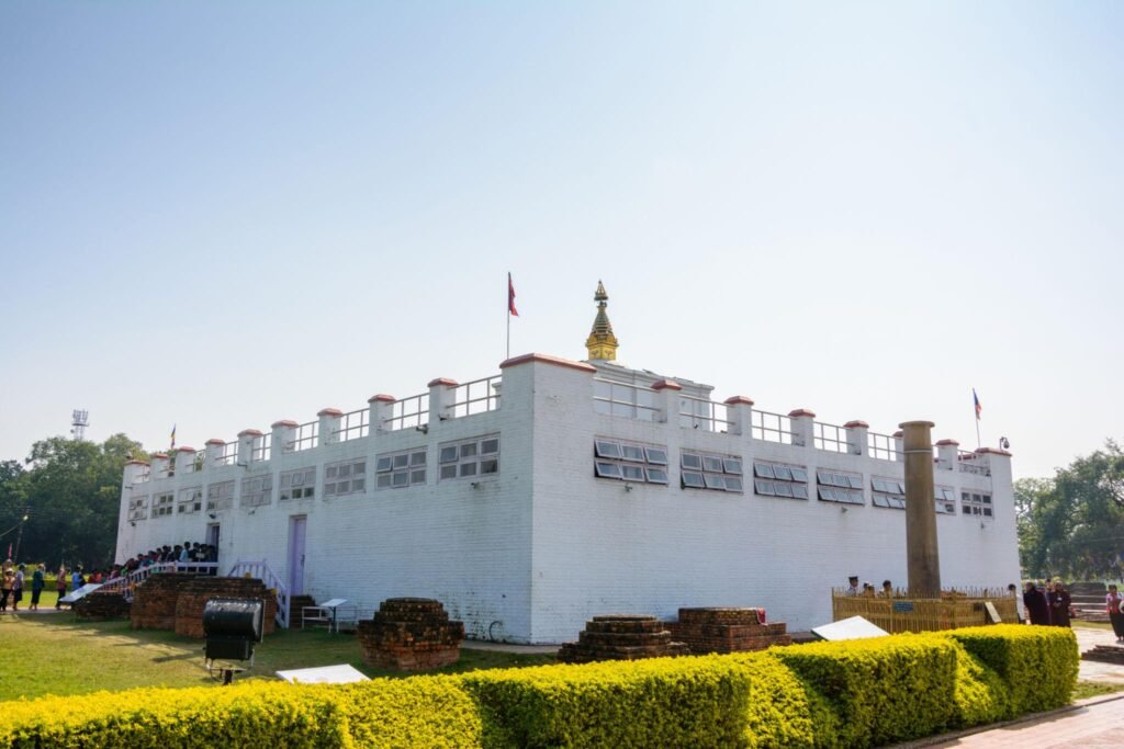 Sacred birthplace of Lord Buddha known for monasteries, spiritual peace, and historical importance.
